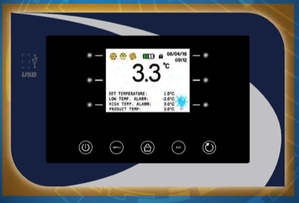 Hình ảnh bộ điều khiển xPRO sử dụng trong tủ bảo quản máu BBR seri hãng Evermed