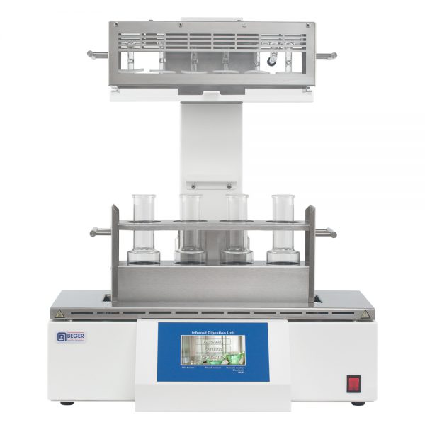 M&aacute;y ph&aacute; mẫu kjeldahl 4 vị tr&iacute; IDU-4. d&ugrave;ng trong ph&acirc;n t&iacute;ch đạm, Protein.