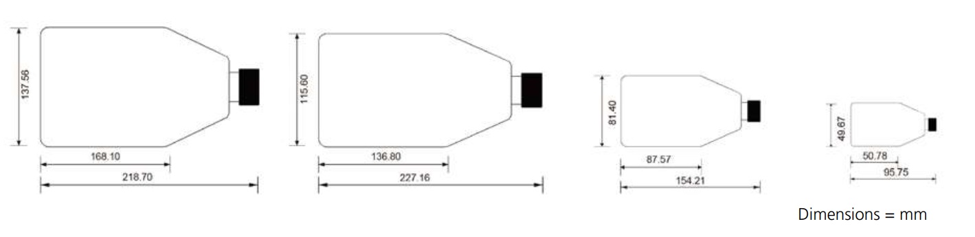 B&igrave;nh nu&ocirc;i cấy tế b&agrave;o nhựa PS h&atilde;ng BIOLOGIX