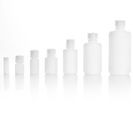 Chai nhựa HPDE m&agrave;u trắng miệng hẹp Biologix