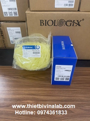 T&uacute;i đầu c&ocirc;n 100 c&aacute;i loại 200ul, m&agrave;u v&agrave;ng, Cat. No. 20-0200 h&atilde;ng Biologix