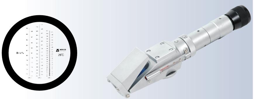 kh&uacute;c xạ kế đo độ ngọt cầm tay ba dải đo BOE 30107