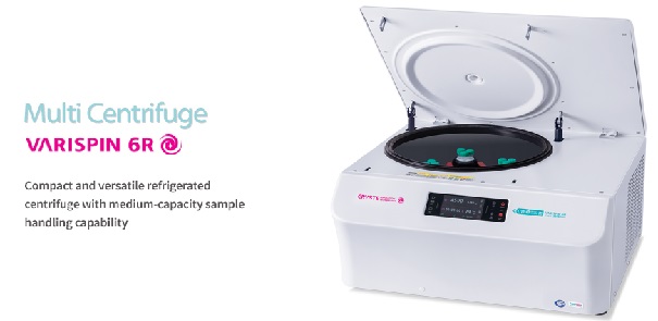 Máy ly tâm lạnh để bàn Varispin 6R hãng Novapro-Cryste Hàn Quốc