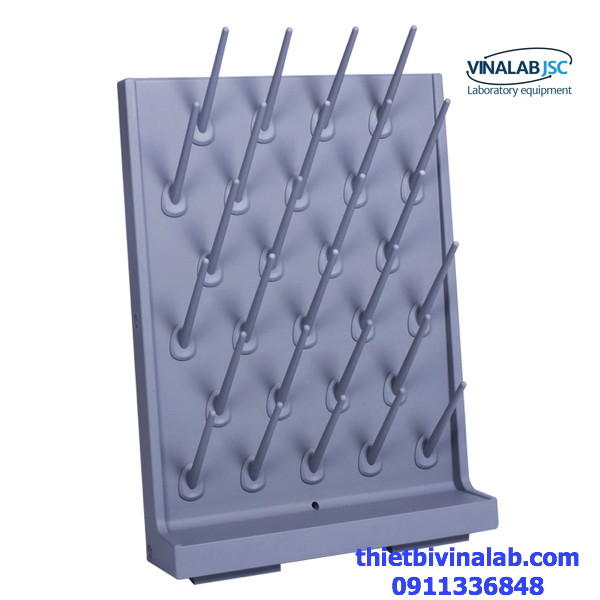Giá phơi dụng cụ thí nghiệm 52 móc WJH0362A