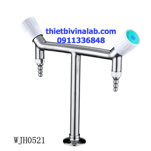 Vòi rửa phòng thí nghiệm 2 nhánh WJH0521