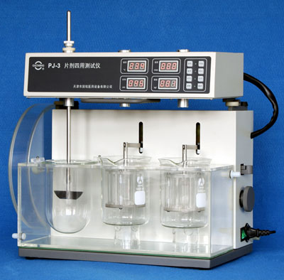 M&aacute;y đo độ h&ograve;a tan &ndash; độ r&atilde; &ndash; độ m&agrave;i m&ograve;n &ndash; độ cứng thuốc vi&ecirc;n PJ-3