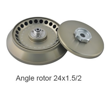 Rotor góc 24x1.5/2.0ml cho máy ly tâm tốc độ cao H1650K