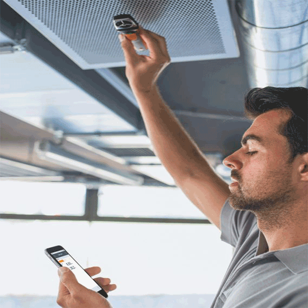 ảnh máy đo tốc độ gió testo 410i