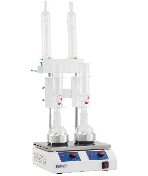 Bộ chiết Soxhlet 2 vị trí Beger FAT-2