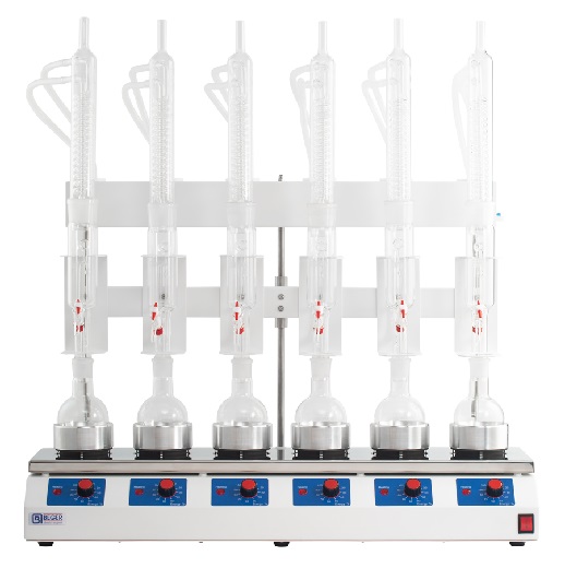 Bộ chiết Soxhlet 6 vị trí Beger FAT-6