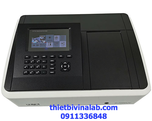 Máy quang phổ UV-VIS C-7000UV