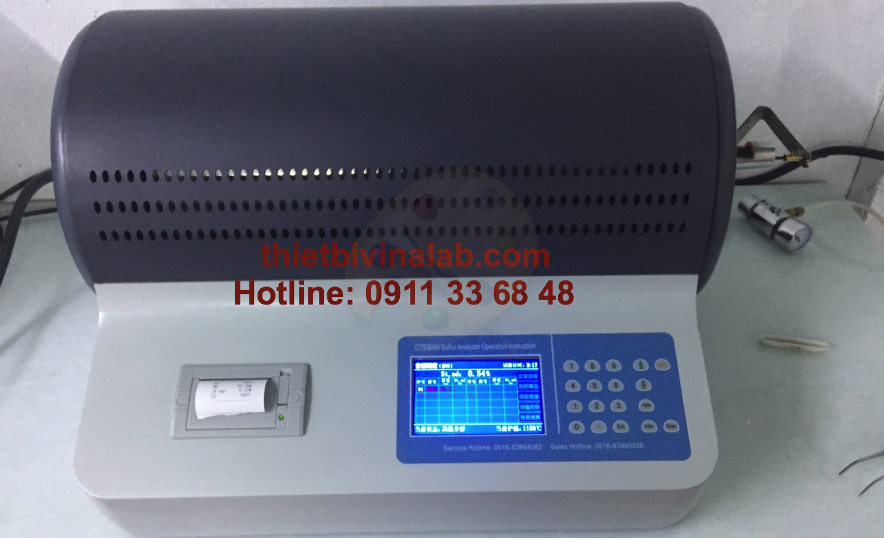 Máy phân tích lưu huỳnh CTS 3000B, Kuangda ( Hzhang)