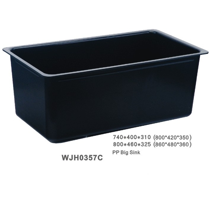 Chậu rửa to WJH0357C nhựa PP kháng hóa chất