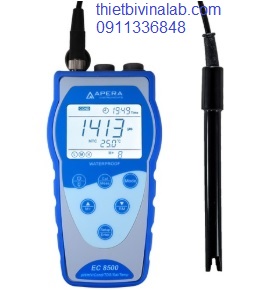 Máy đo độ dẫn/TDS/độ mặn/nhiệt độ cầm tay EC8500