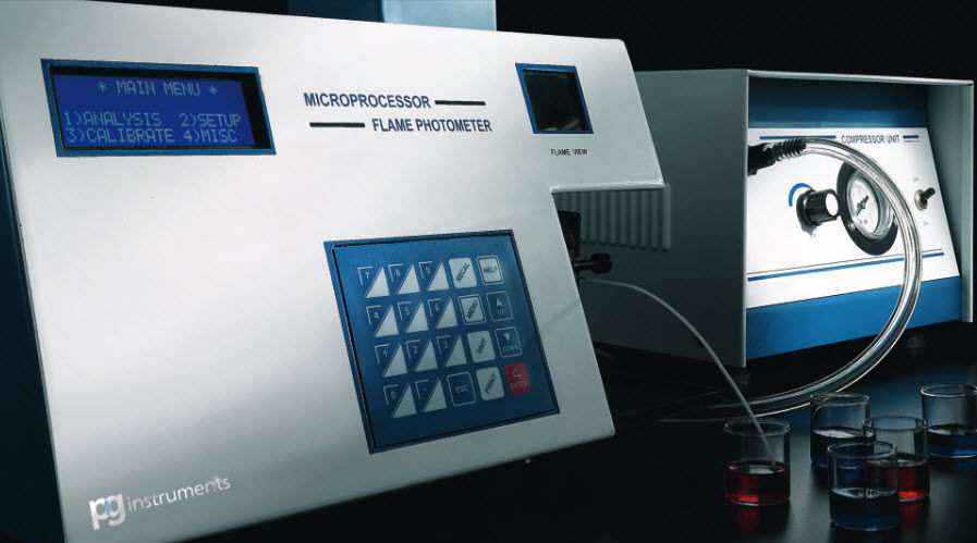 Máy quang kế ngọn lửa PG Instruments, model FP-902-5