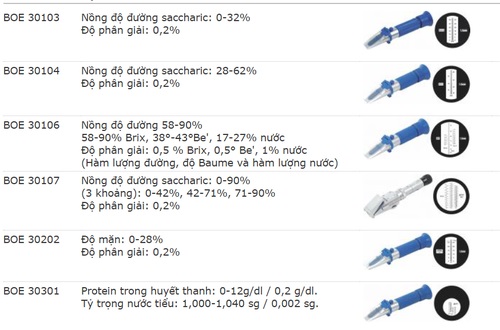 Khúc xạ cầm tay BOECO – Germany