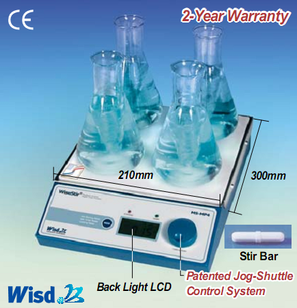 Máy khuấy từ MS-MP4 ( 4 vị trí), Hãng Daihan