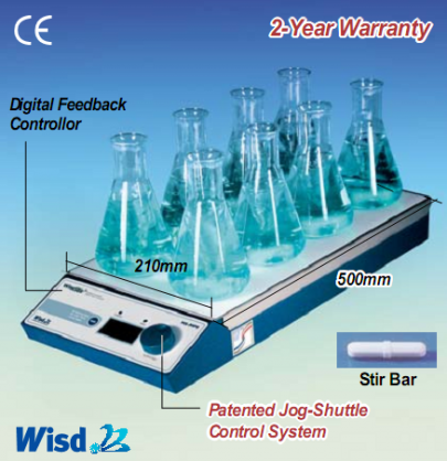 Máy khuấy từ Daihan 8 vị trí, MS-MP8