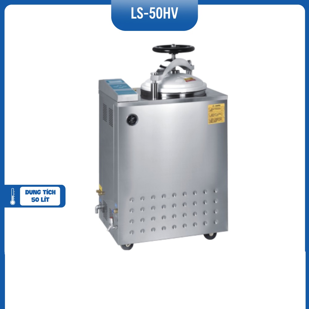 Máy hấp tiệt trùng sấy chân không 50 lít LS-50HV