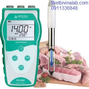 Máy đo pH/ điện thế/ nhiệt độ cầm tay trong thịt/ cá/ thực phẩm  PH850-BS