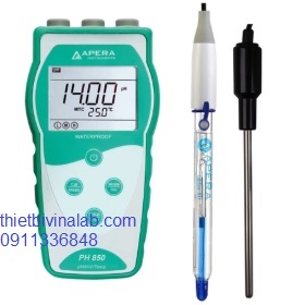 Máy đo pH/mV/nhiệt độ cầm tay trong dung dịch axit mạnh  PH8500-HF