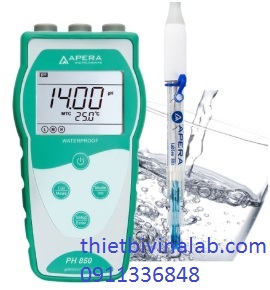 Máy đo pH/mV/nhiệt độ cầm tay trong nước sạch PH850-PW