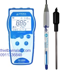 Máy đo pH/mV/nhiệt độ cầm tay trong dung dịch axit mạnh PH8500-HF