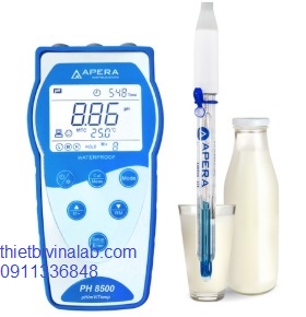 Máy đo pH/mV/nhiệt độ cầm tay trong sữa/ thực phẩm lỏng  PH8500-DP