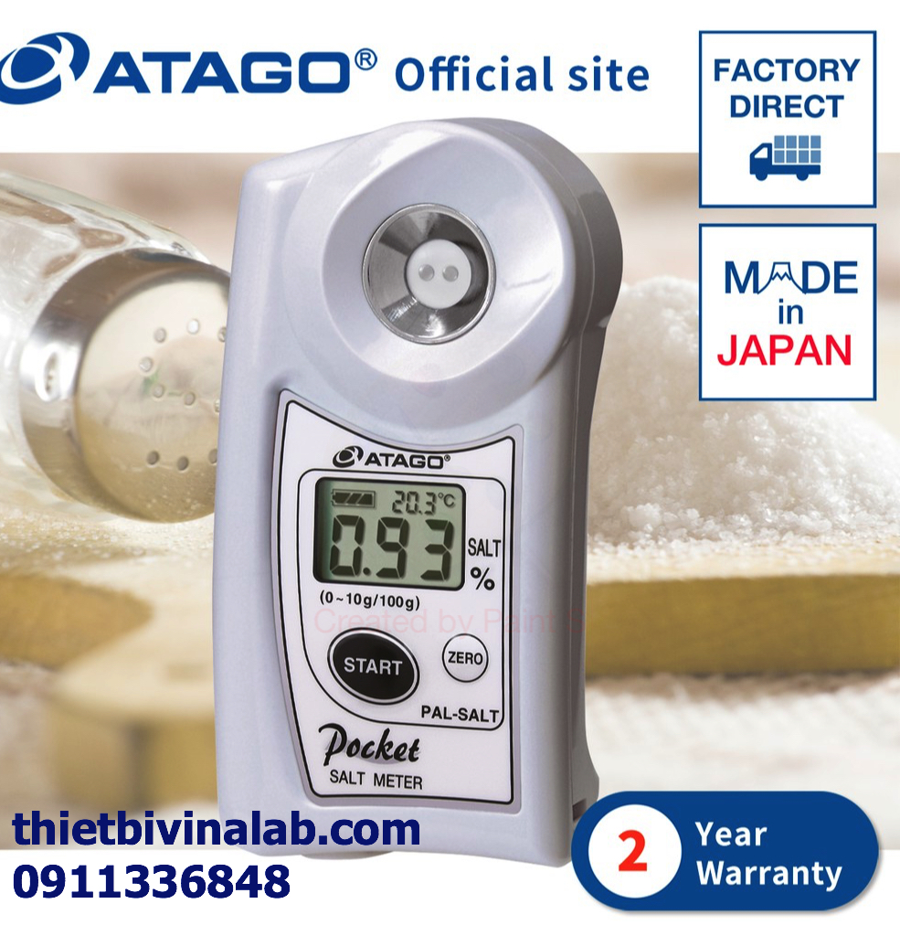 Atago Pocket Salt Meter PAL-SALT - Retro Unit