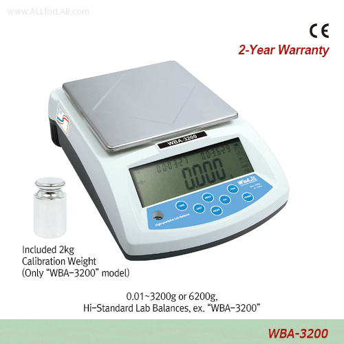 Cân kỹ thuật 3200 gam 2 số lẻ Daihan WBA-3200