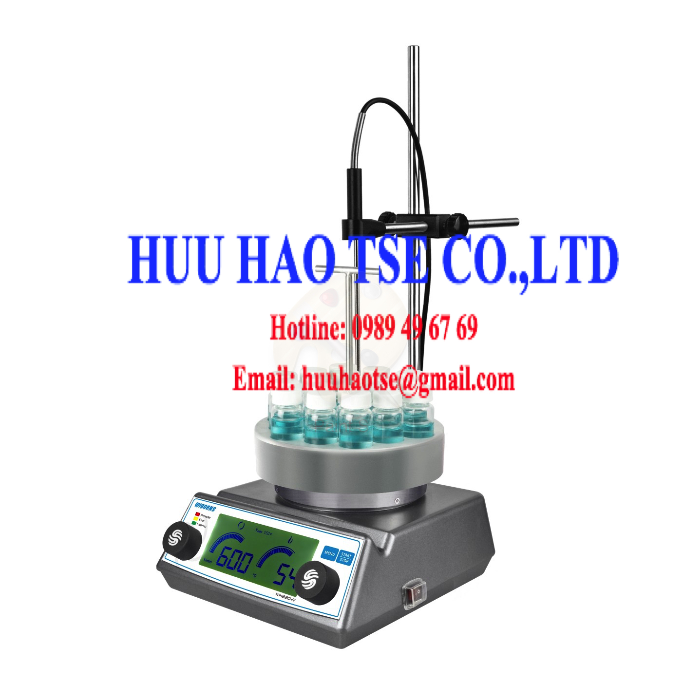 Máy khuấy từ gia nhiệt WH240-R