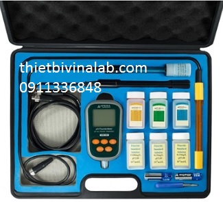 Máy đo đa chỉ tiêu cầm tay (pH/ TDS/ Flo/ độ dẫn/ độ mặn/ trở kháng/ nhiệt độ)  WS200