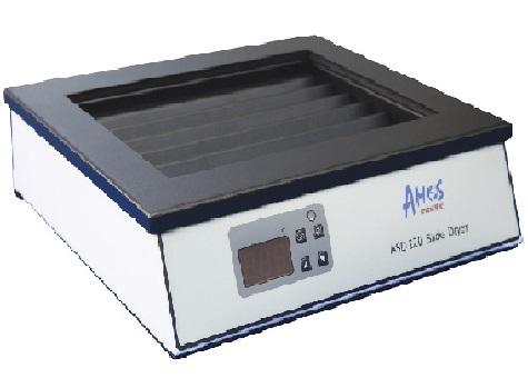 Bàn sấy tiêu bản, lam kính Amos