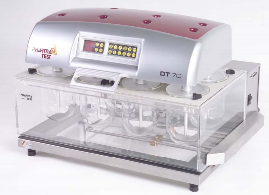 Máy thử độ hoà tan 7 cốc thử PT-DT70, Pharmatest